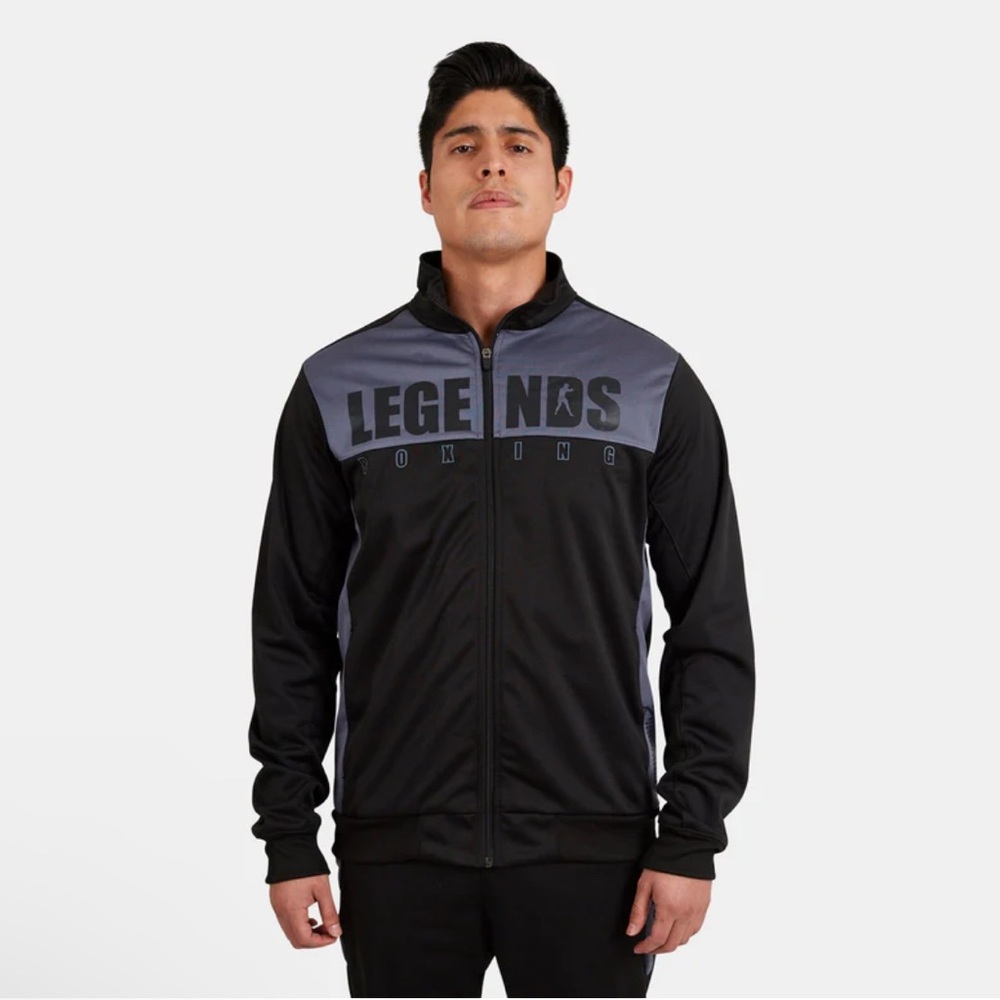 Black and Gray Legends Boxing Jacket XS
